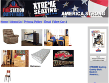 Tablet Screenshot of firestationoutfitters.com